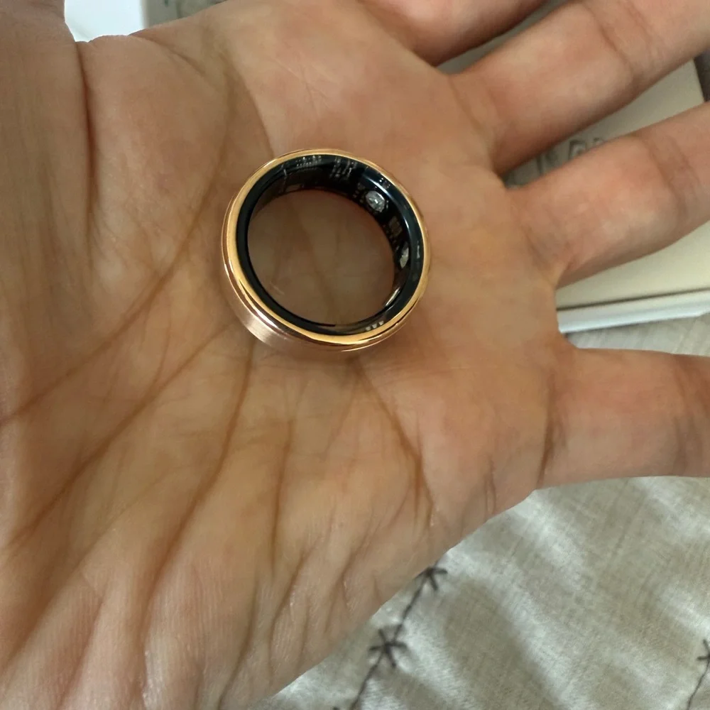 Gold Wearable Ring with Elegant Design